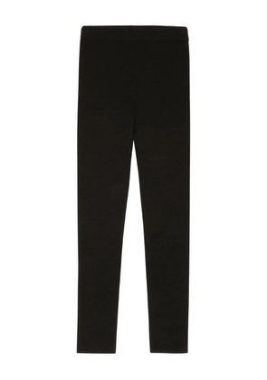 Bally ribbed cashmere leggings - Black