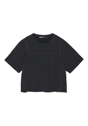 Bimba y Lola stud-embellished T-shirt - Black