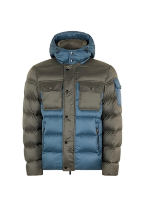Moorer Devon hooded padded jacket - Grey