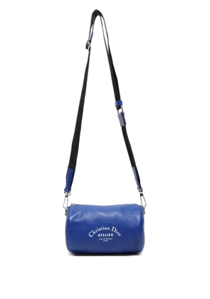 Christian Dior Pre-Owned 2000-2015 cylindrical leather crossbody bag - Blue