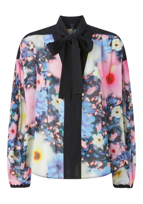 PINKO floral-print blouse - Black