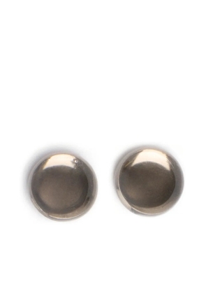 Fabiana Filippi round stud earrings - Grey