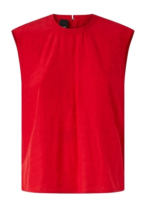 PINKO tie-back sleeveless top - Red