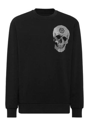 Philipp Plein crystal-embellished sweatshirt - Black