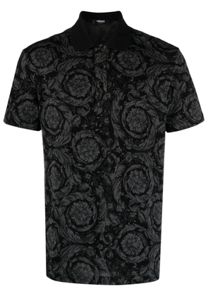 Versace Barocco polo shirt - Grey