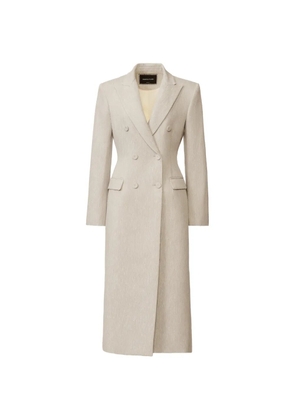 Fabiana Filippi double-breasted coat - Grey