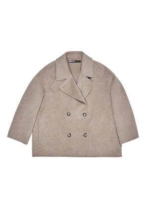 Bimba y Lola double-breasted wool jacket - Neutrals