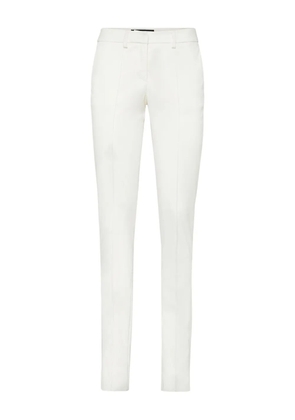 Philipp Plein fatale logo-plaque trousers - White