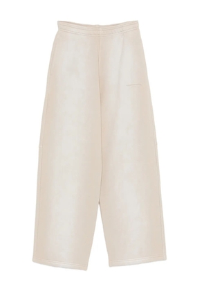 Alexander Wang logo-print track pants - Neutrals