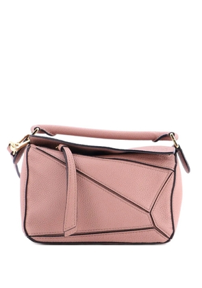 Loewe Pre-Owned Puzzle Bag Leather Mini crossbody bag - Neutrals