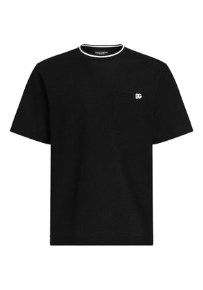 Dolce & Gabbana pocket-detail crew-neck T-shirt - Black