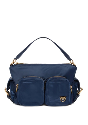 PINKO double-pocket top-handle shoulder bag - Blue