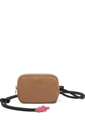 Bimba y Lola logo-detail coin purse - Neutrals