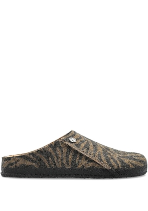 Birkenstock zebra button trainers - Black