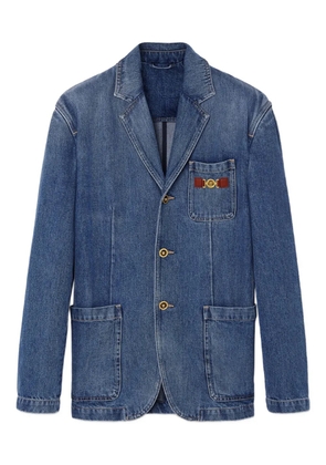 Versace Medusa Biggie denim jacket - Blue