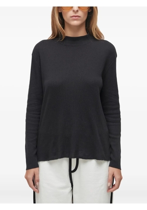 Osklen ribbed high-neck sweater - Black