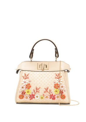FENDI Peekaboo tote bag - Neutrals