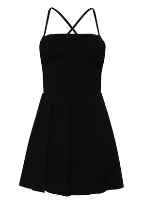 Low Classic criss-cross strap mini dress - Black