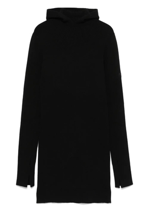 FENDI hooded mini dress - Black