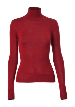 Carolina Herrera high-neck top - Red