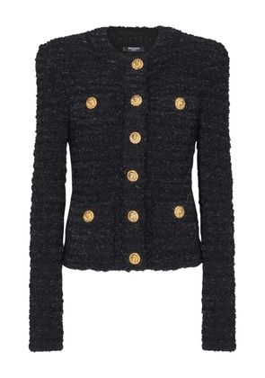 Balmain tweed jacket - Black