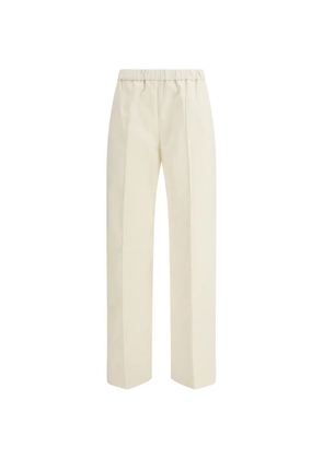 Fabiana Filippi elasticated-wiastband trousers - 0145