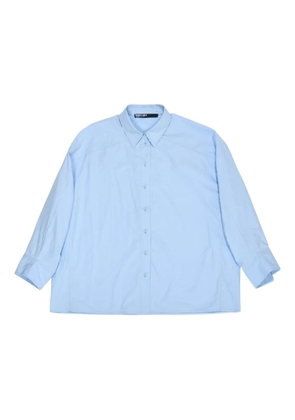 Bimba y Lola button-down cotton shirt - Blue