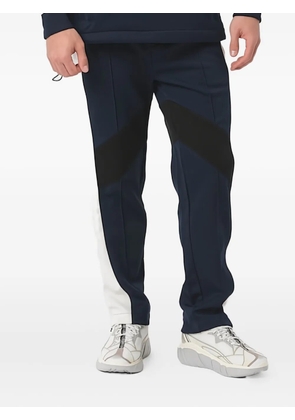 HUGO panelled logo-patch track pants - Blue
