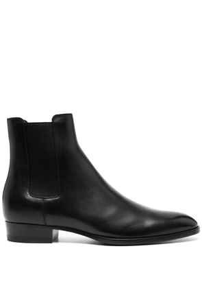 Saint Laurent Wyatt Chelsea boots - Black