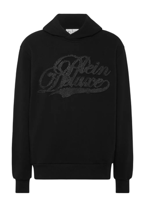 Philipp Plein crystal-embellished hoodie - Black