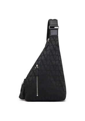 Valentino Garavani Toile Iconographe cross body backpack - Black