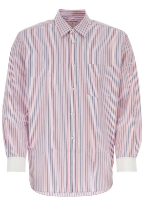 Comme Des Garçons Shirt pinstripe-print shirt - Pink