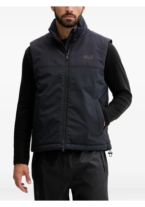 JACK WOLFSKIN zip-up gilet - Blue