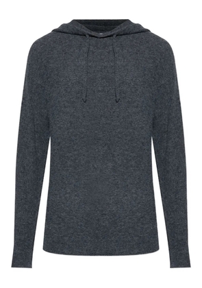 American Vintage mélange-effect hoodie - Grey