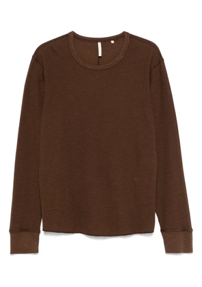 Sunflower cotton T-shirt - Brown