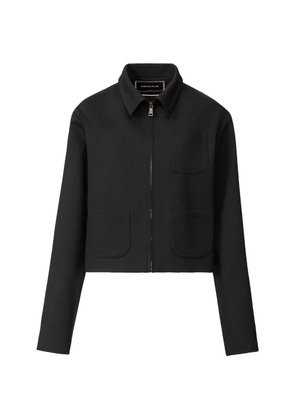 Fabiana Filippi patch-pocket zip jacket - Black