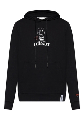 Iceberg graphic-print hoodie - Black