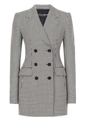 Dolce & Gabbana check pattern jacket - Grey