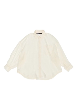 Bimba y Lola pleated pocket shirt - Yellow