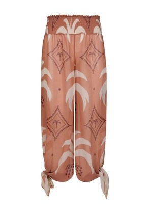 Johanna Ortiz In Eternity printed trousers - Orange