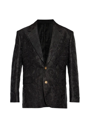 Versace patterned button jacket - Black