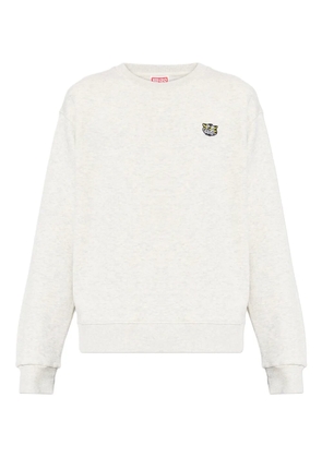 Kenzo appliqué-detail sweatshirt - Grey