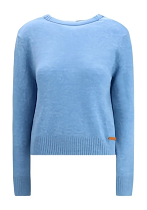 Marni open-back crew-neck sweater - Blue