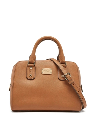 Michael Kors Vintage pre-owned Saffiano leather tote bag - Brown