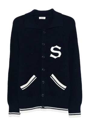 SANDRO wool cardigan - Blue