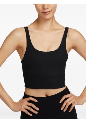 Nike Zenvy ribbed sports bra - Black