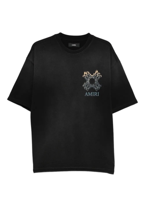 AMIRI Ma Quad Flames T-shirt - Black