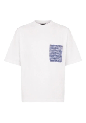 DSQUARED2 monogram pocket loose fit t-shirt - White