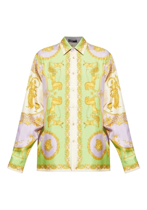 Versace Barocco-print shirt - Green