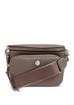 Tory Burch mini pebbled-leather belt bag - Grey